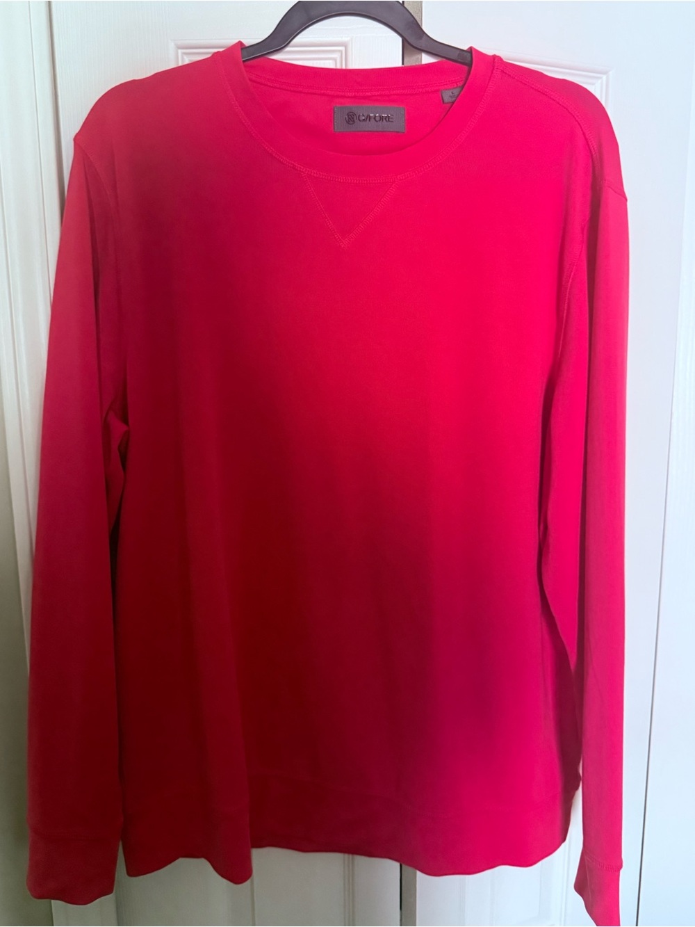 G/FORE Men's Crewneck Sweater - Bright Pink